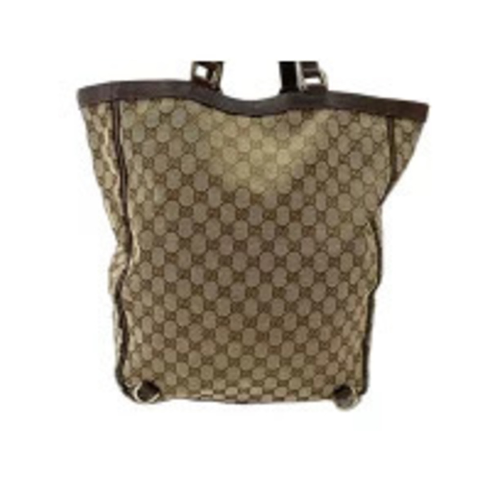 Gucci GG Canvas Abbey Handbag Brown
